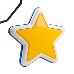 Brick icon - Props: oversized yellow 3D-printed star prop
